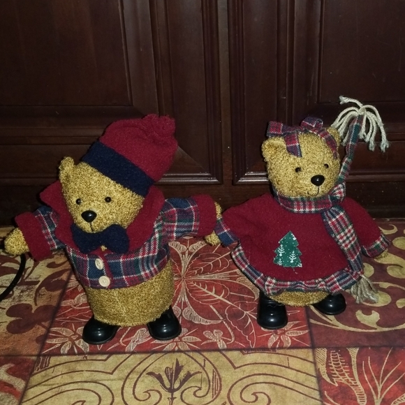Vintage Japanese Dancing/Singing Bears - Picture 1 of 4